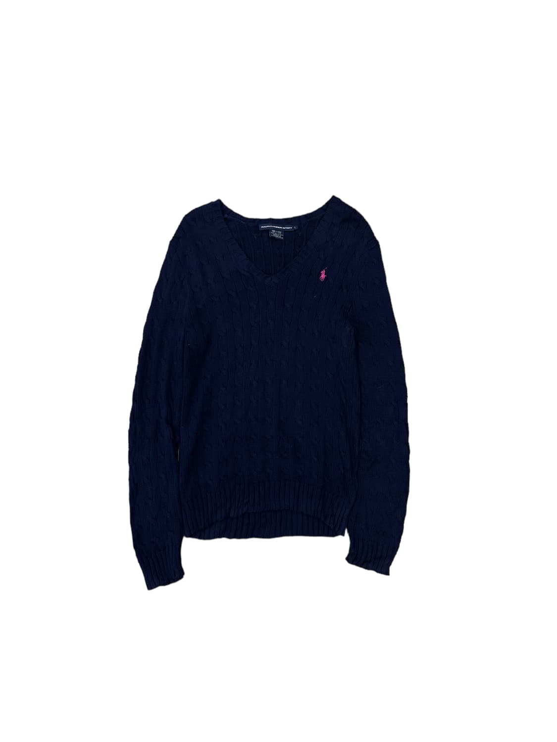 폴로) 꽈배기 니트 L 상품이미지1