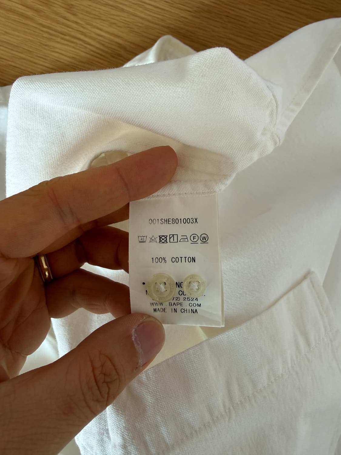 베이프(BAPE) 옥스퍼드 셔츠 상품이미지8