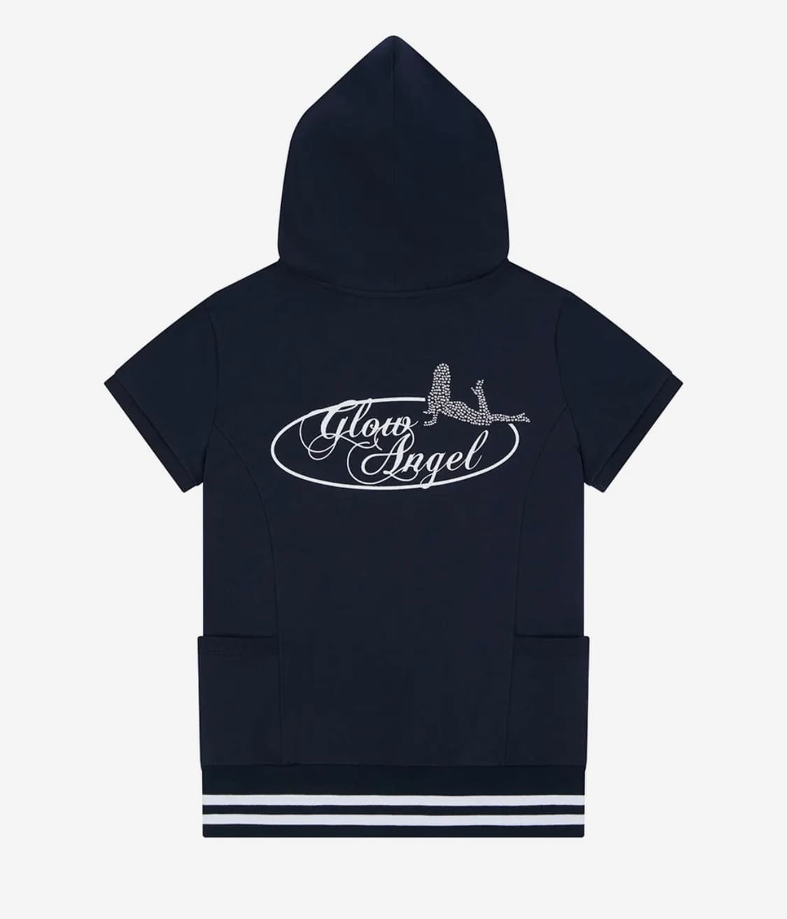 SY ANGEL HOOD ZIP UP(NAVY) 상품이미지2