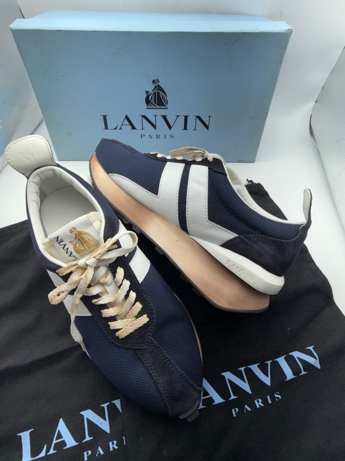 정품)랑방스니커즈275/280 상품이미지8