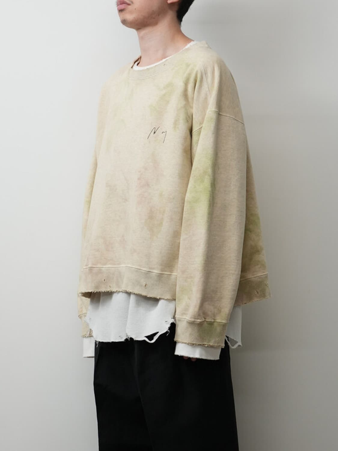 안셀름 마블링 스웻  상품이미지1