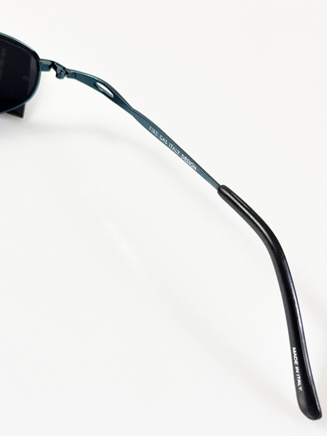 90s FIRE GAS 메탈 슬림 오벌 빈티지 선글라스 상품이미지6