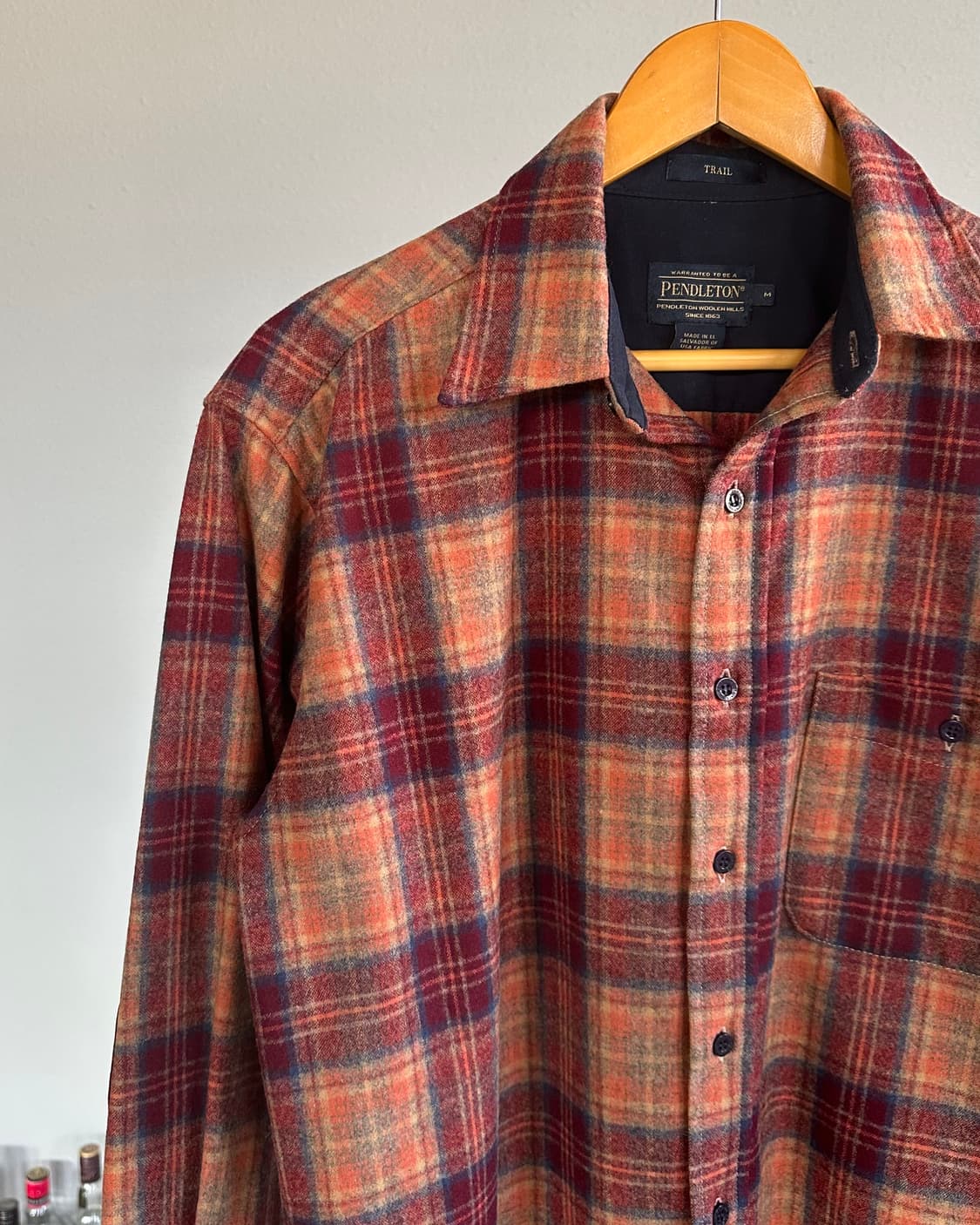 [M]펜들턴 PENDLETON 엘보 패치 플란넬 셔츠 상품이미지3