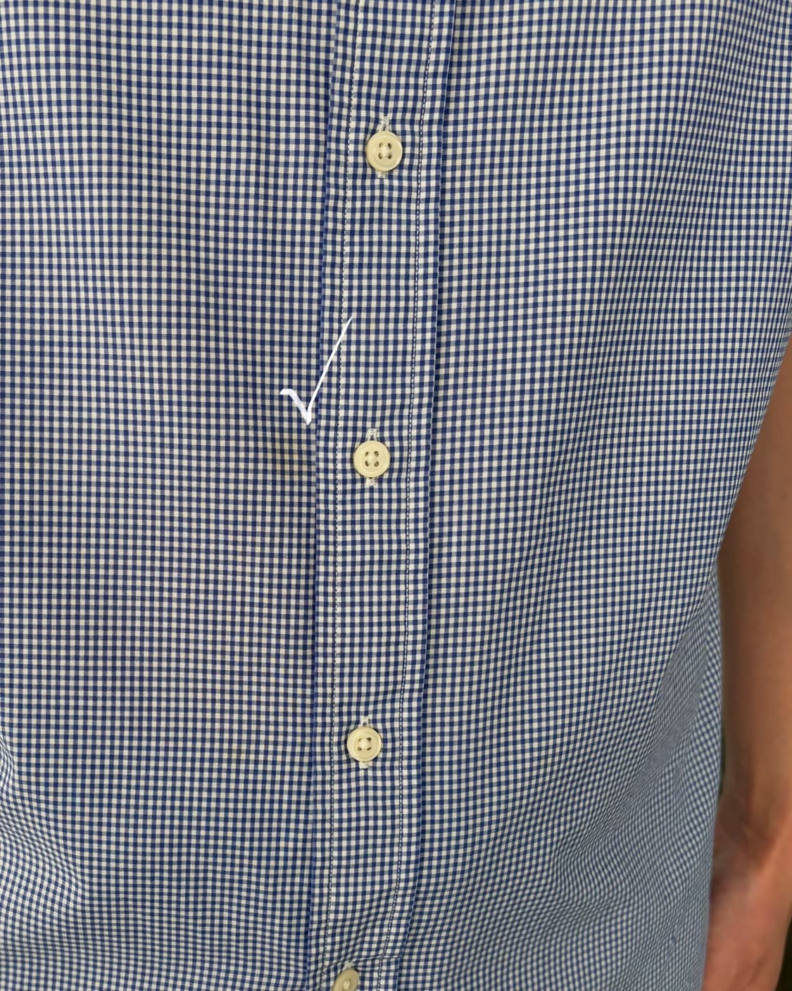 [L]폴로 랄프로렌 포플린 플레이드 반팔 셔츠 상품이미지10