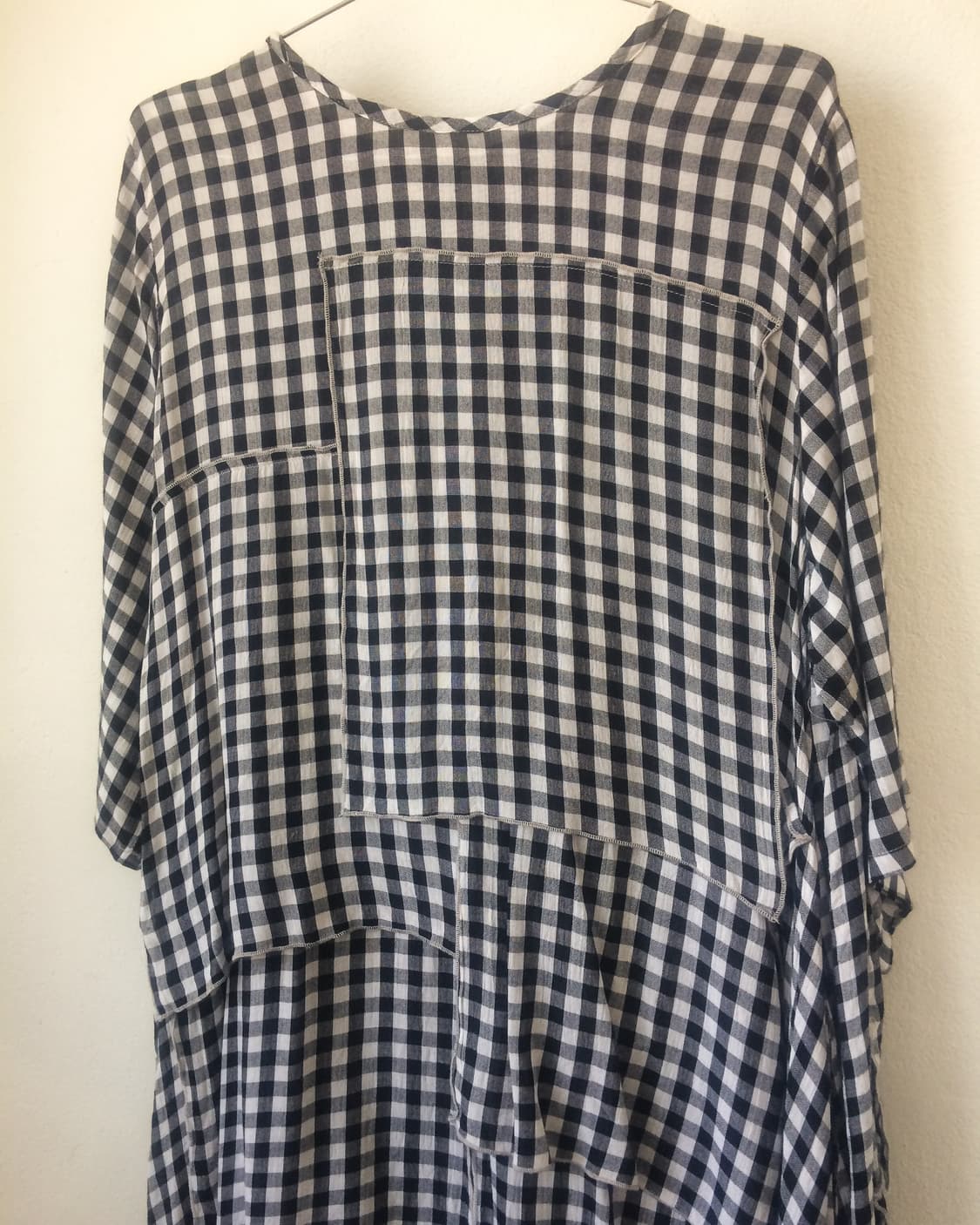 Patch layering point check pattern onepi 상품이미지5