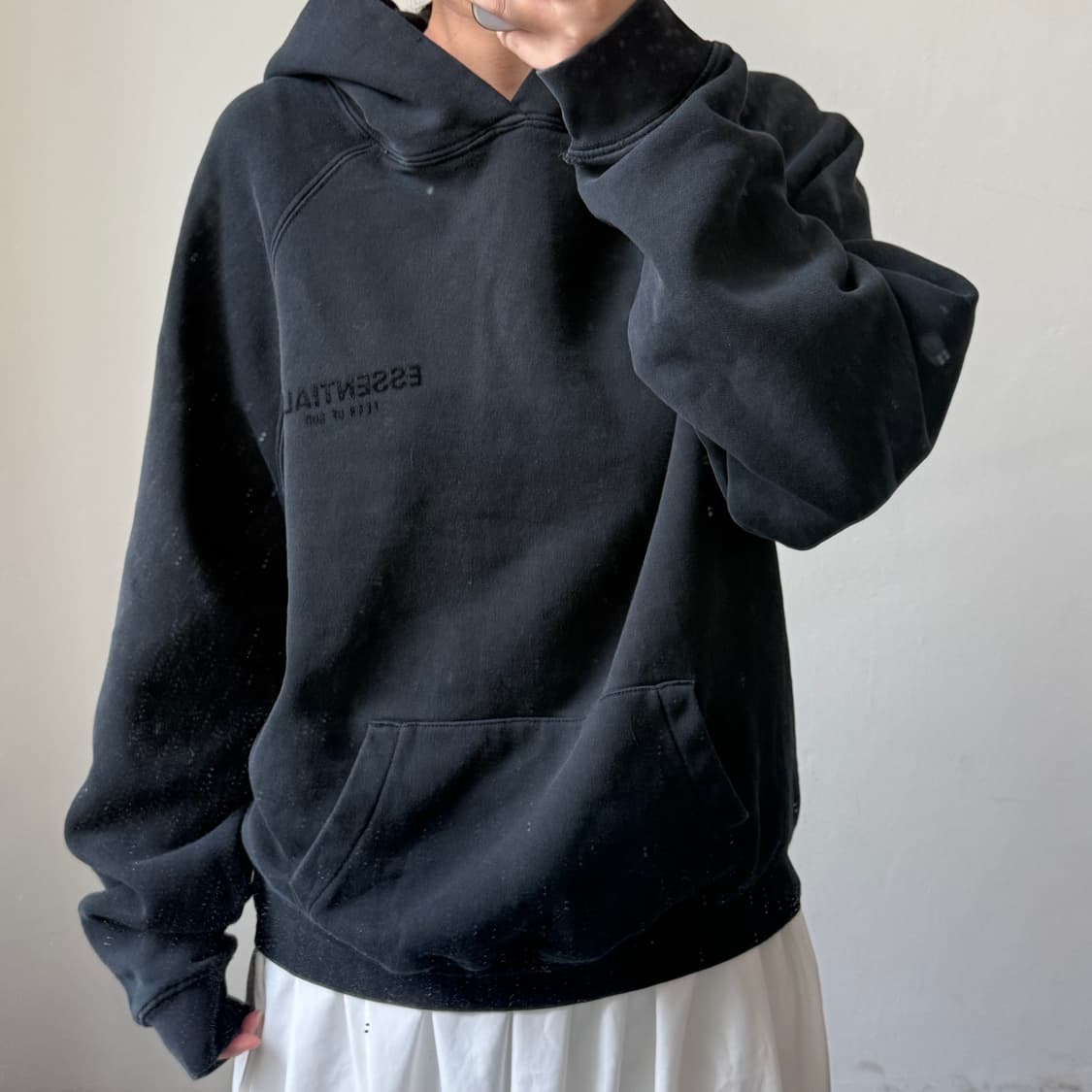 [M] 에센셜 피어오브갓 후드티 상품이미지1