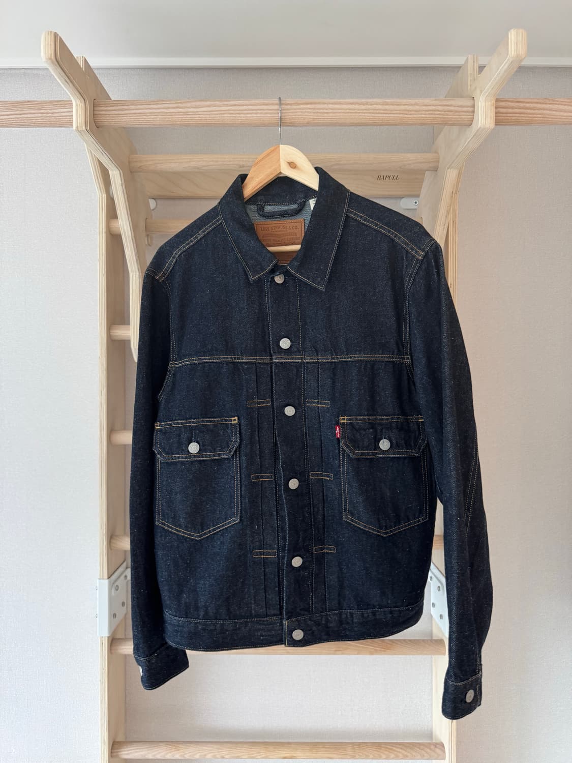 리바이스x비오탑 별주모델 타입2 청자켓 2세대 리바이스 프리미엄 상품이미지1