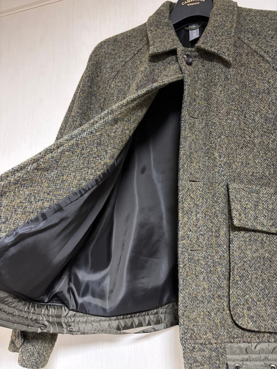 언어펙티드 울헤링본 자켓 M (100-103) 상품이미지6