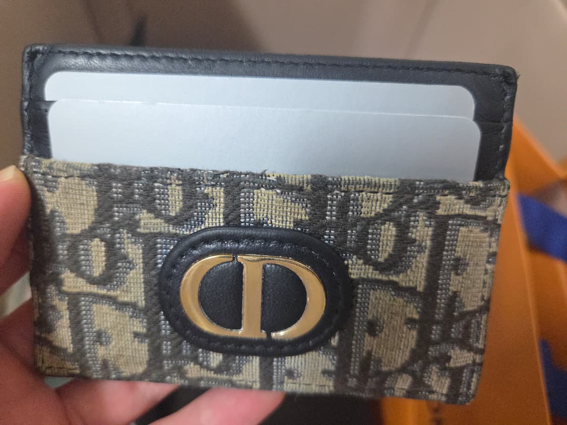 디올 오블리크 몽테인 카드지갑 상품이미지2