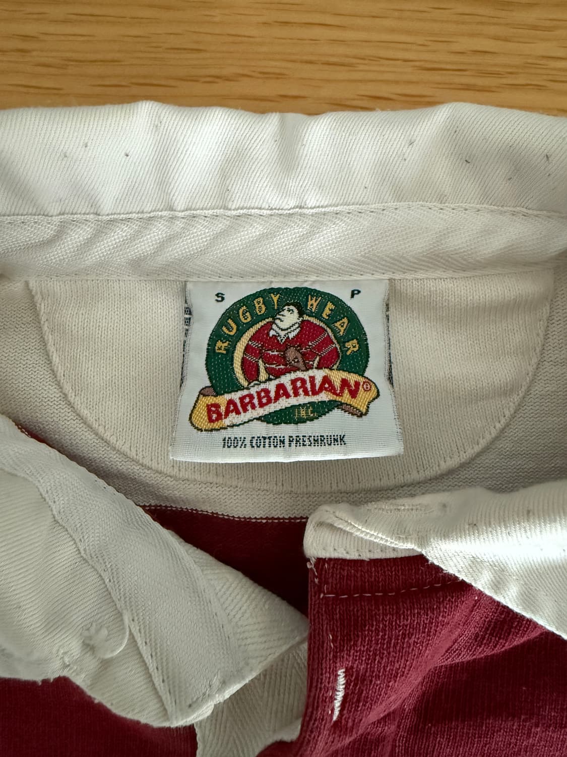 바바리안(BARBARIAN) 스포츠웨어 럭비티(CANADA) 상품이미지7