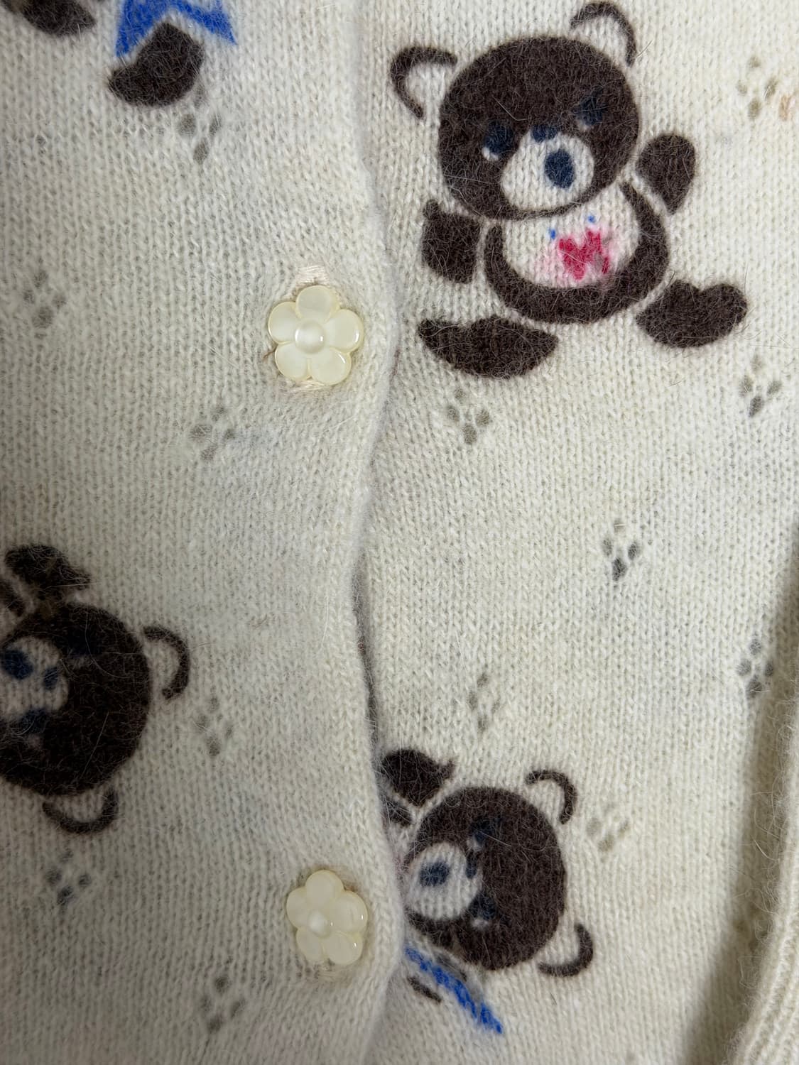 히스테릭글래머 퍽베어 가디건 상품이미지4