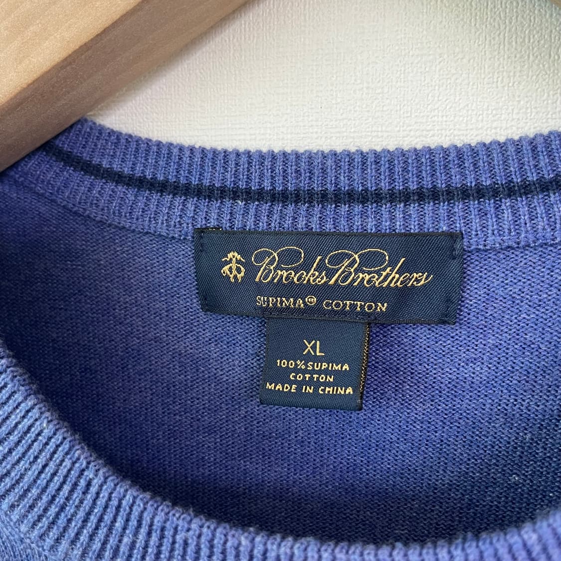 브룩스브라더스 수피마 커튼 니트 XL 110 상품이미지4