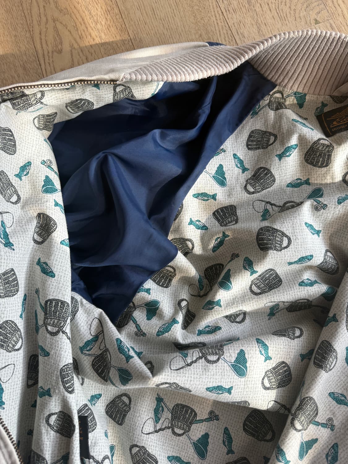 90s 에디비우어 코튼 자켓 M 상품이미지3