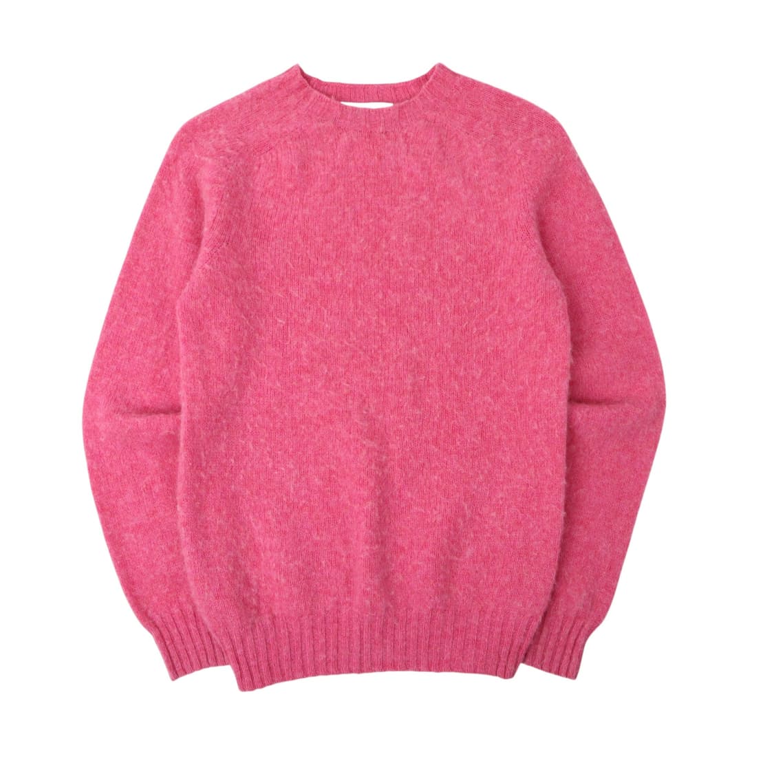 할리오브스코틀랜드 쉐기 크루넥 울 니트 핑크 상품이미지1
