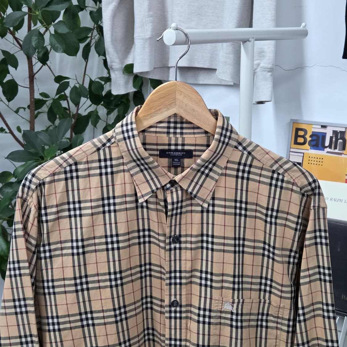 버버리 노바체크 셔츠 XL 상품이미지2