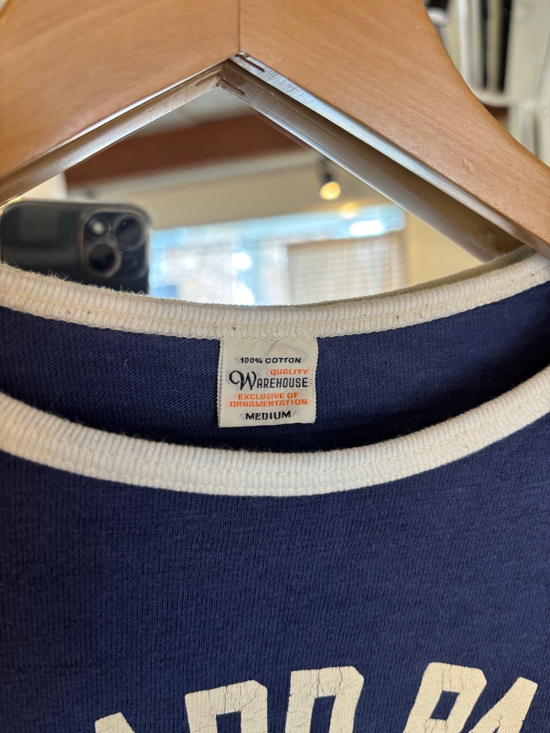 웨어하우스 링거 티셔츠 상품이미지3