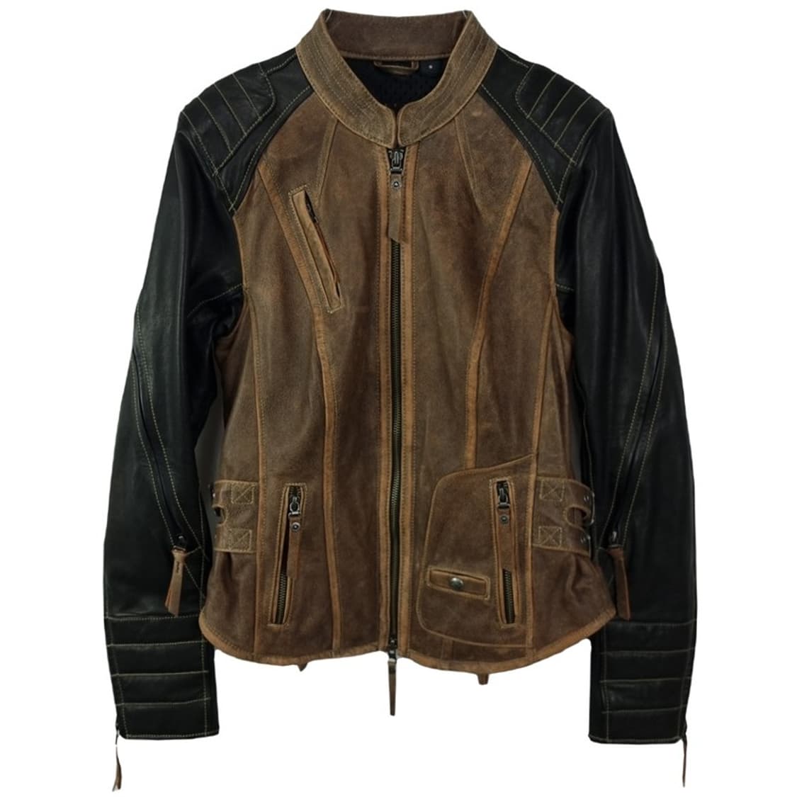 할리데이비슨 카우 & 램스킨 레더 빅로고 바이커 자켓 P01134 상품이미지3