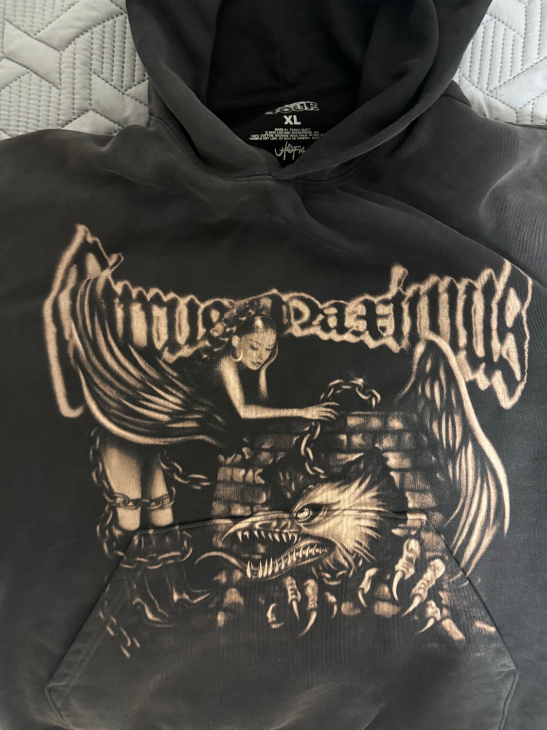 트레비스 스캇 머천 후드티 xl 상품이미지1