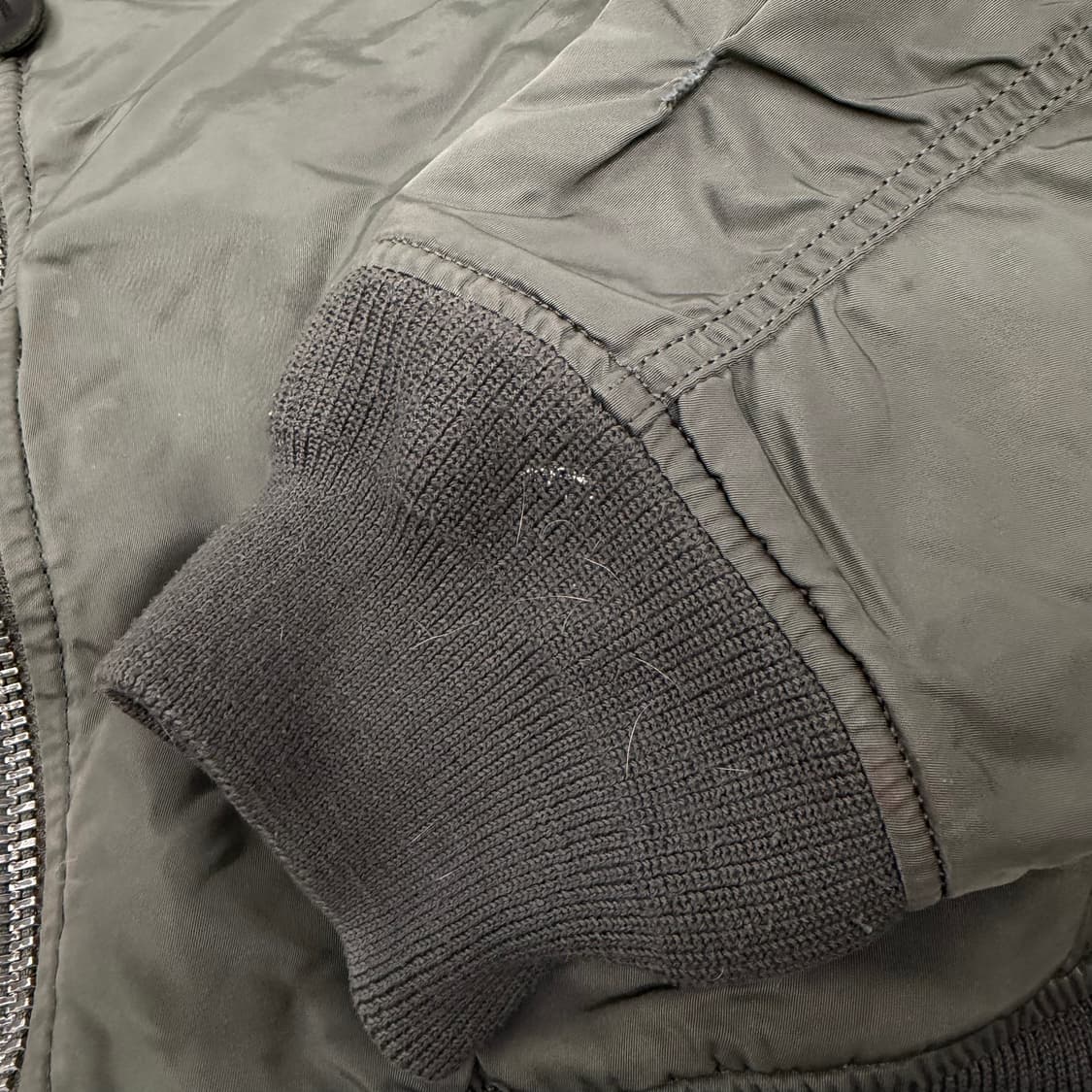 [정품/XL] 90s 알파인더스트리 ma-1 리버시블 항공점퍼 상품이미지7