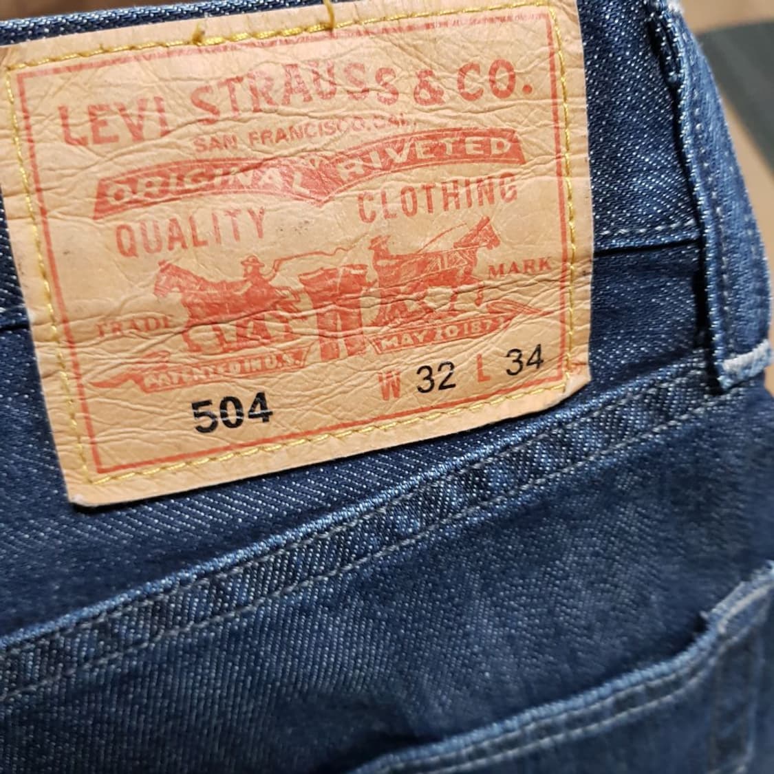 32 / 리바이스 504 청바지 / 토발322/ 상품이미지2