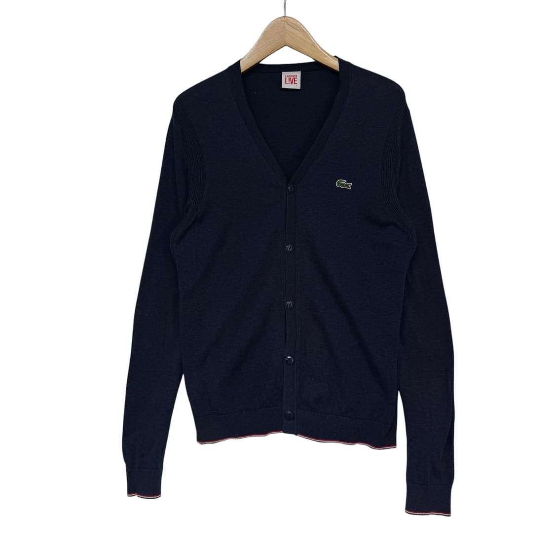 라코스테 라이브 로고 가디건 상품이미지1