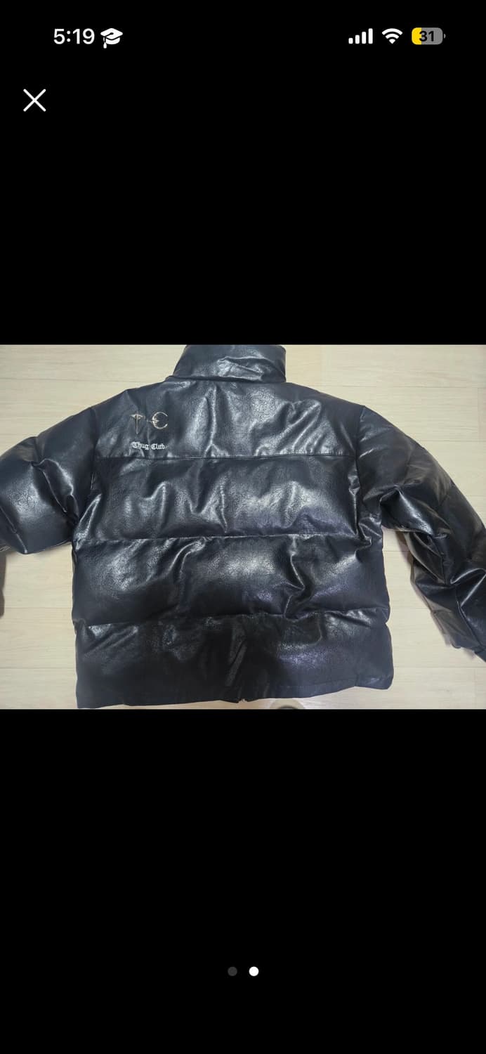 떠그 레더 패딩 급처(내고 가능) 상품이미지2