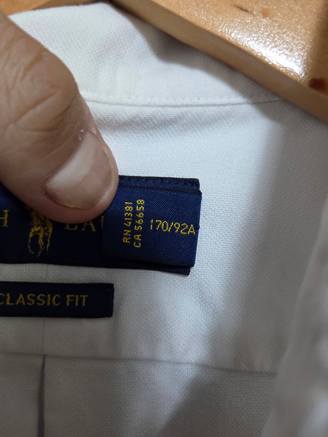 [폴로 랄프로렌] 멀티 포니 자수 클래식 핏 코튼 셔츠 | 00153 상품이미지4