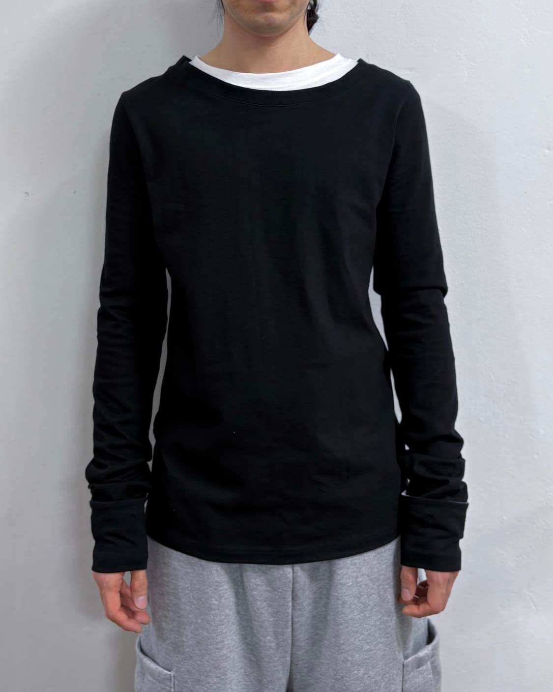 레이어드 넥 슬리브  상품이미지9