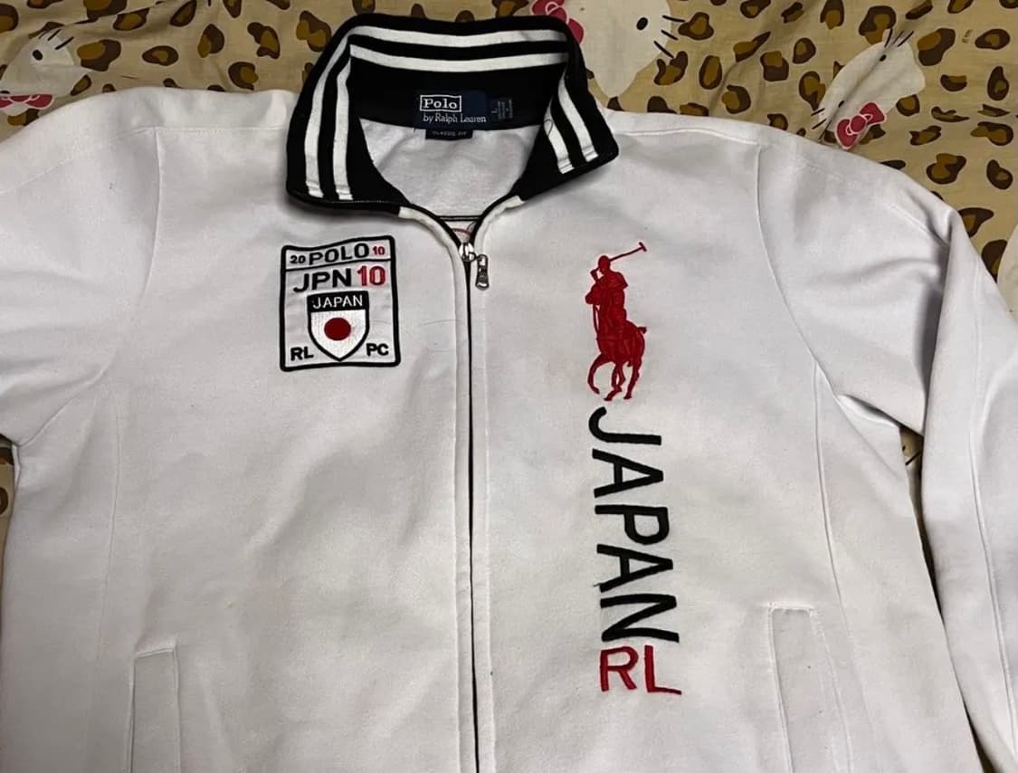 ✨유일매물✨ 폴로 빅포니 재팬 화이트 져지 상품이미지1