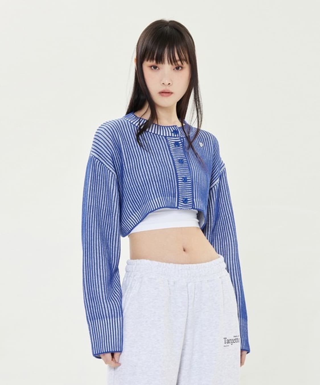 타케토 크롭 볼레로 가디건 상품이미지1