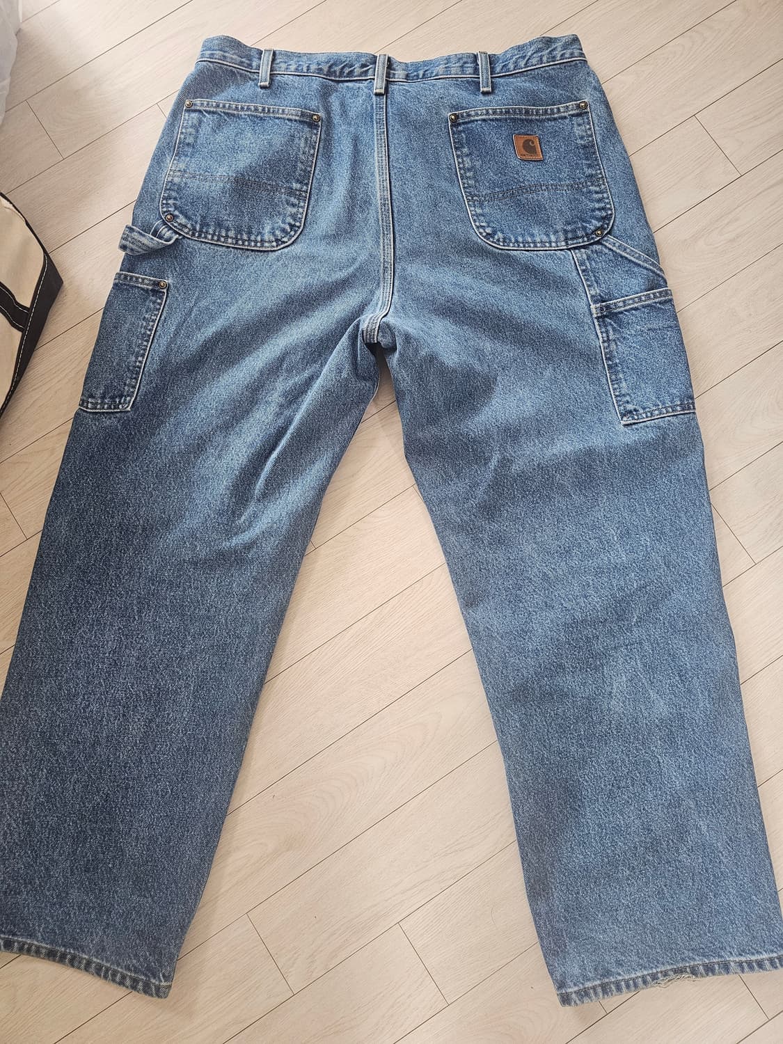 칼하트 더블니 데님 허리 38X30 상품이미지2