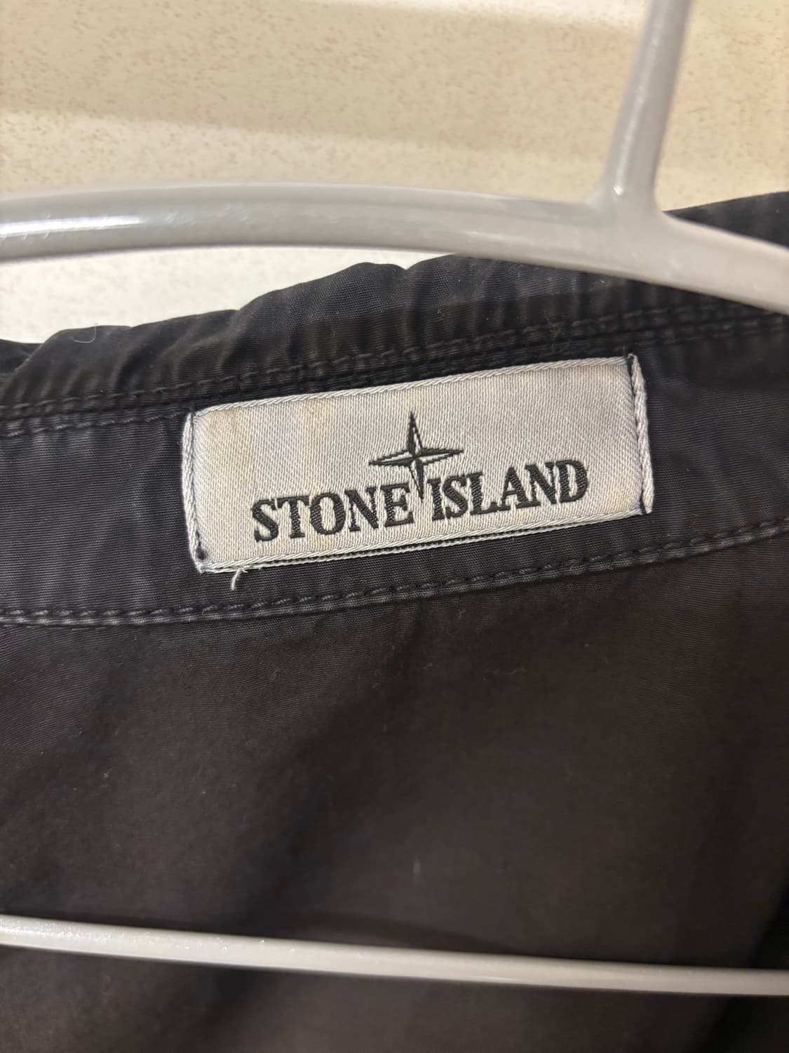 스톤아일랜드 가먼트다잉 크롭 오버셔츠 상품이미지3