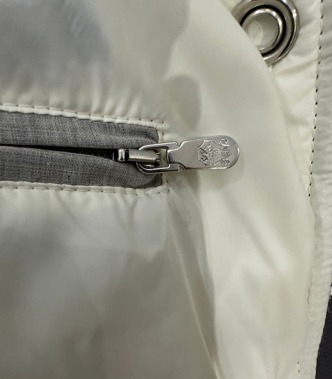 브루넬로 쿠치넬리 새상품 구스다운 카나파 린넨 베스트 자켓 상품이미지7