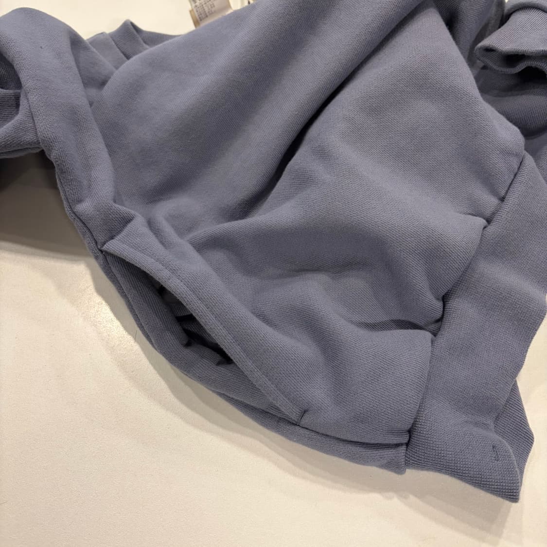 [M] 헬로선라이즈 고양이 프린팅 맨투맨 스모키 블루 B447 상품이미지9