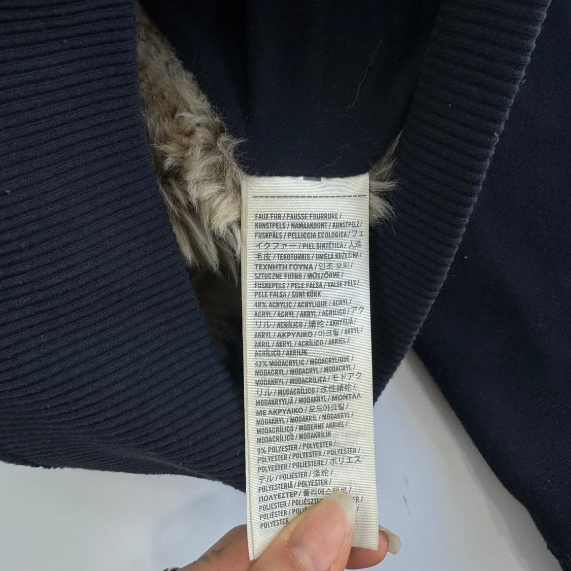 Abercrombie 아베크롬비 울프죠 퍼 안감 후드집업  상품이미지6