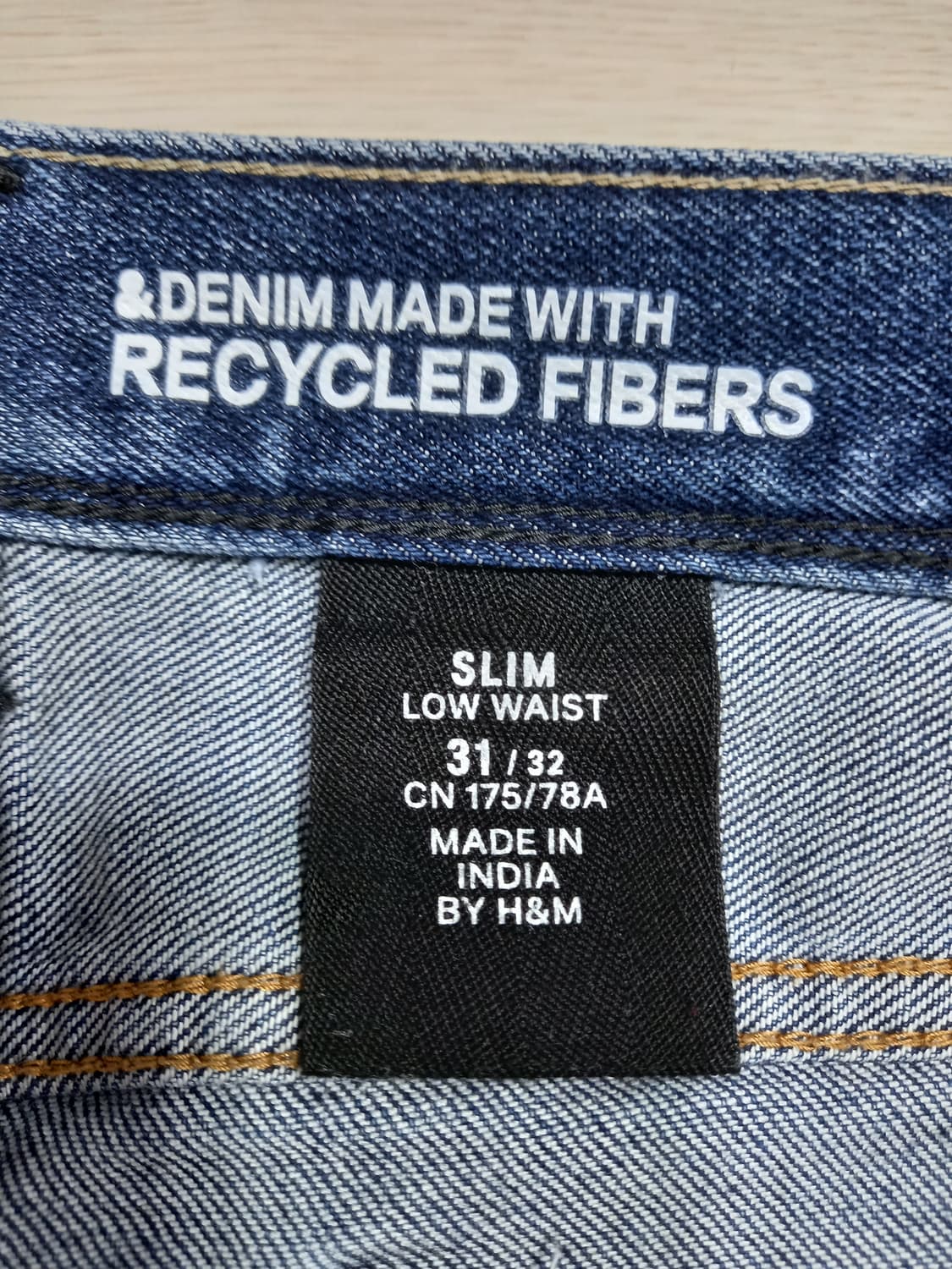 31 H&M 스판 슬림일자진 31-465 상품이미지8