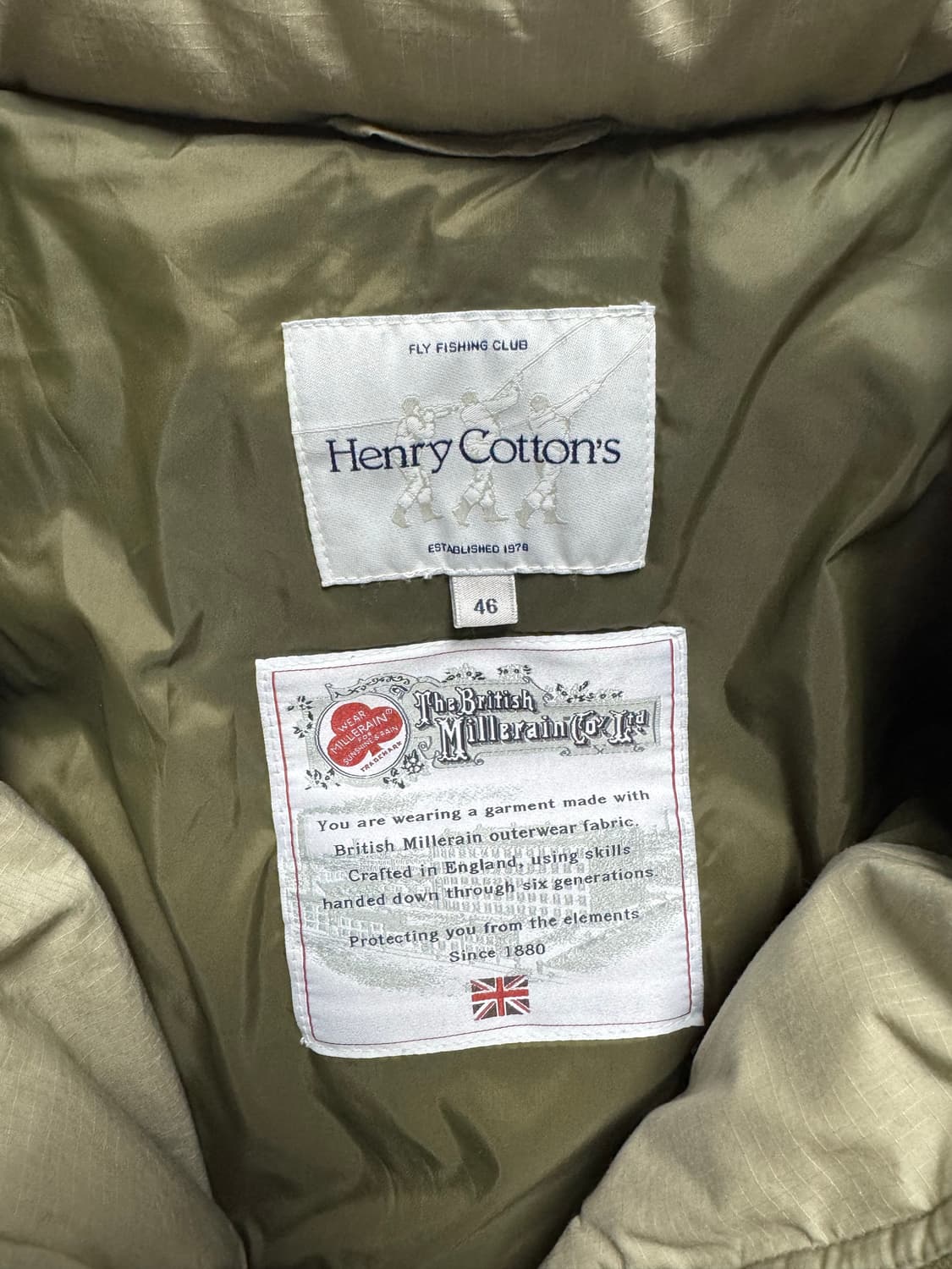 헨리코튼 ffc 왁스 구스패딩 카라코람 베이지 95 상품이미지5