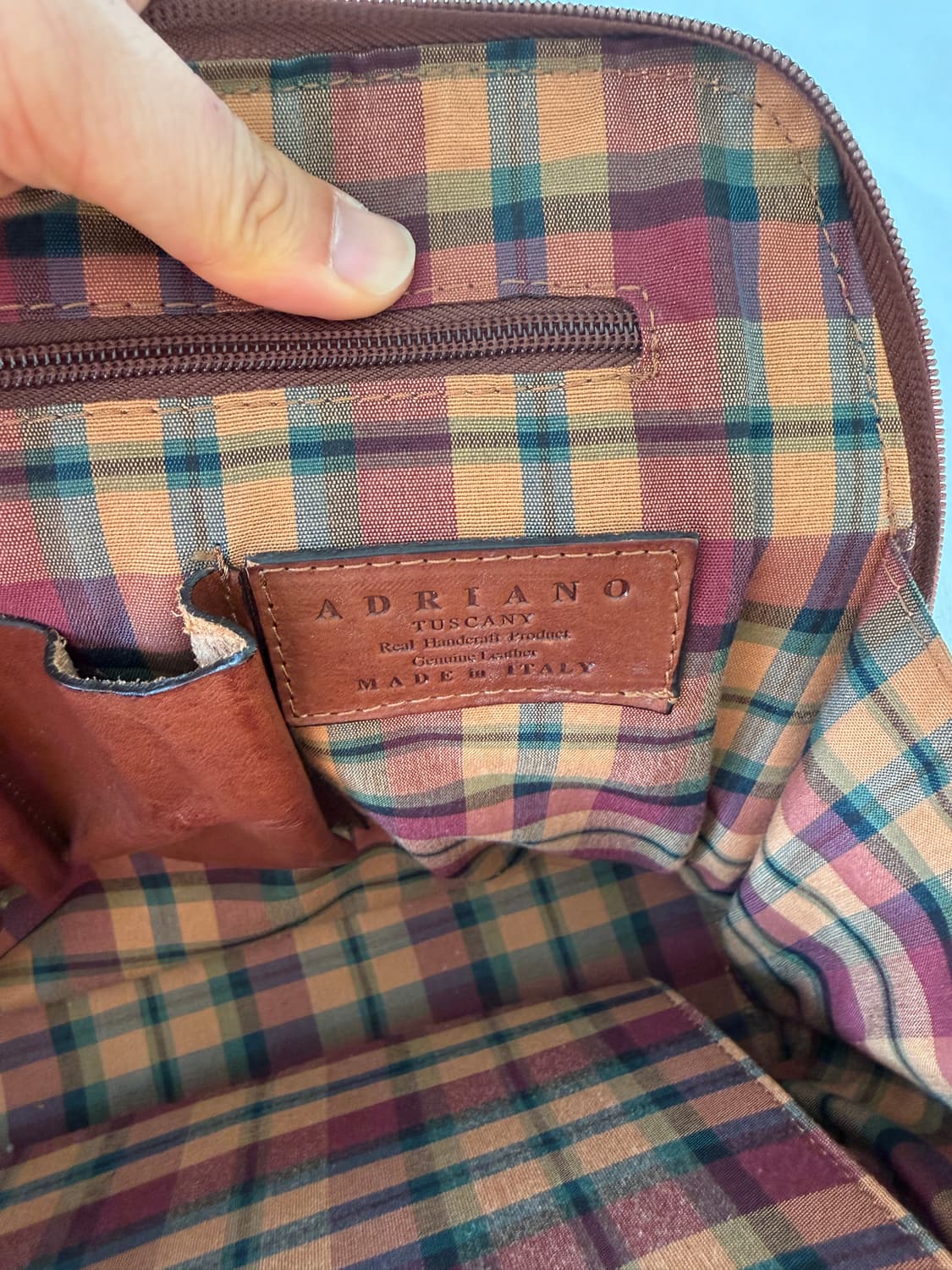 MADE IN ITALY 레더 토트 숄더백 상품이미지10