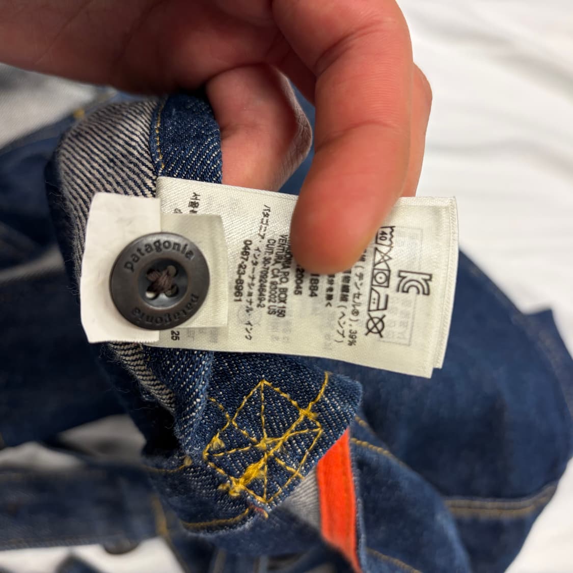 파타고니아 데님 워크 에이프런 OS 상품이미지9