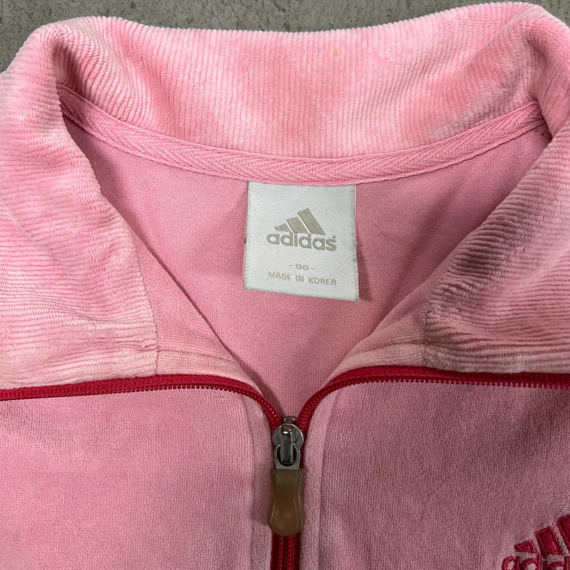 아디다스 딸기우유 벨벳 져지[1510] 상품이미지6