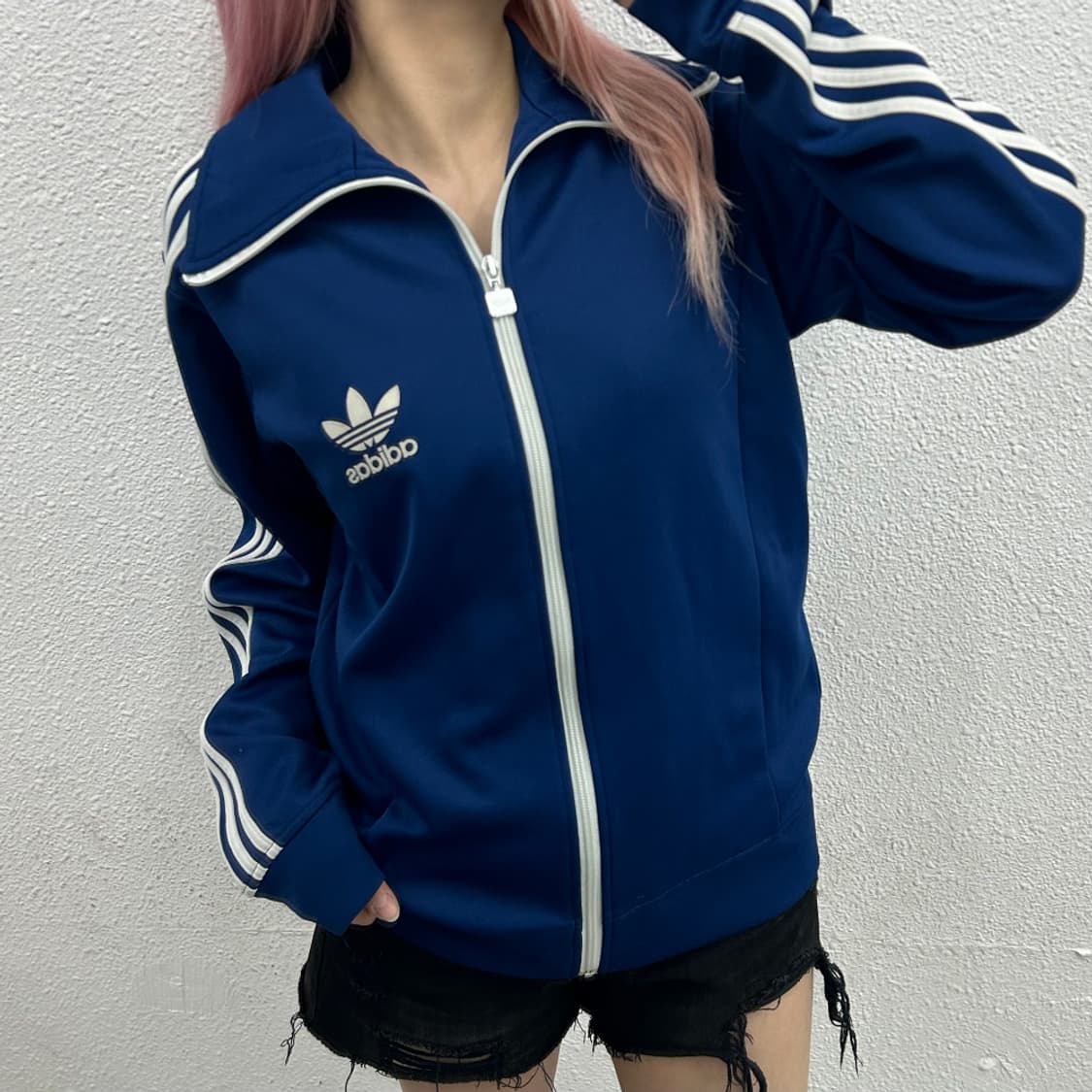 아디다스 spo 화이트라인 네이비 트랙탑 105 상품이미지2