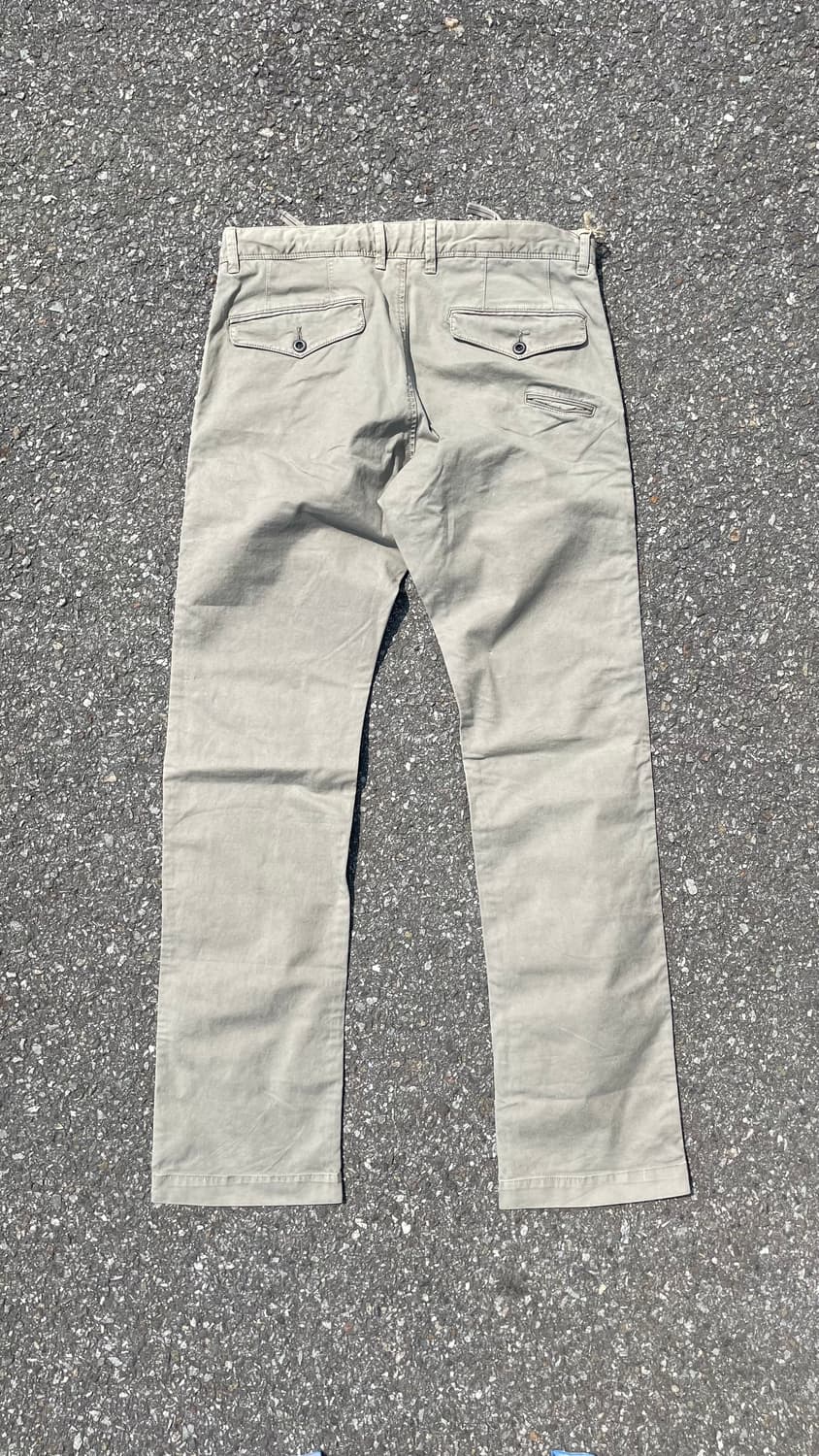 BACK NUMBER 빈티지코튼치노팬츠(DEADSTOCK) 상품이미지3