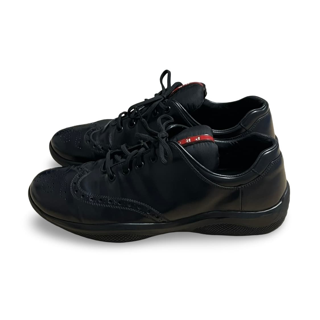 프라다 스포츠 윙팁 레더 슈즈 상품이미지1