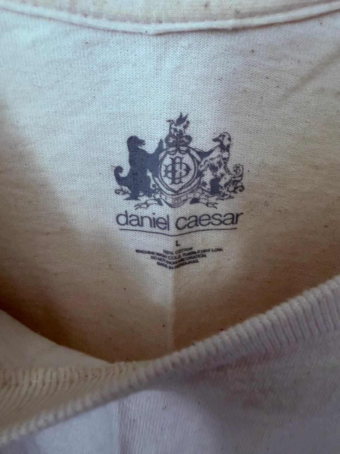 Daniel caesar 다니엘 시저 NeverEnough T shirt 상품이미지6