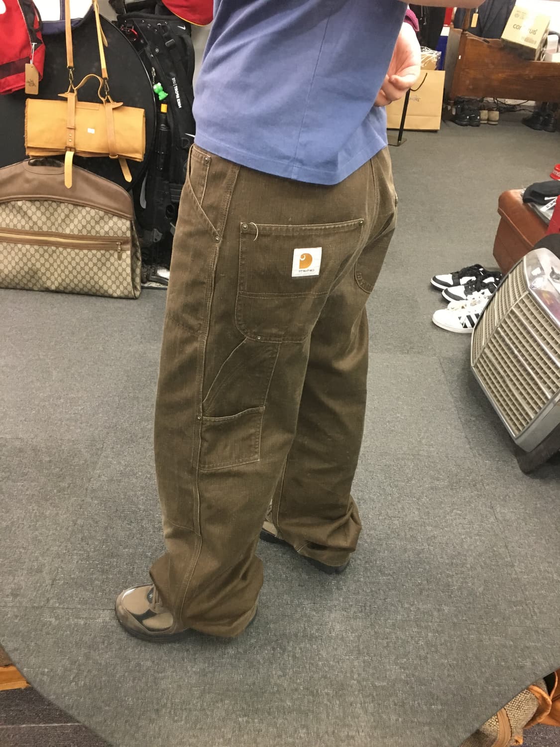 Carhartt 칼하트 브라운 더블니 상품이미지3