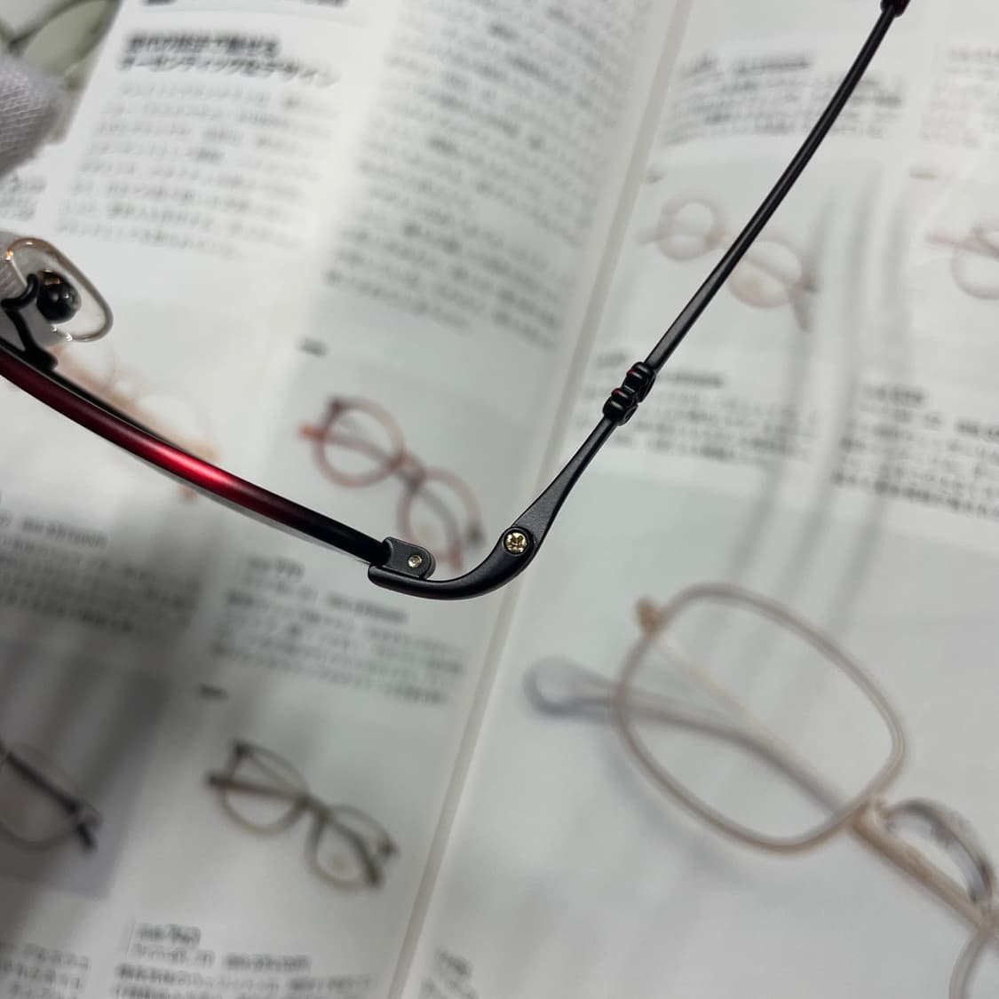 KOOKAI 쿠카이 티타늄 버건디 프랑스 일본 안경 상품이미지5