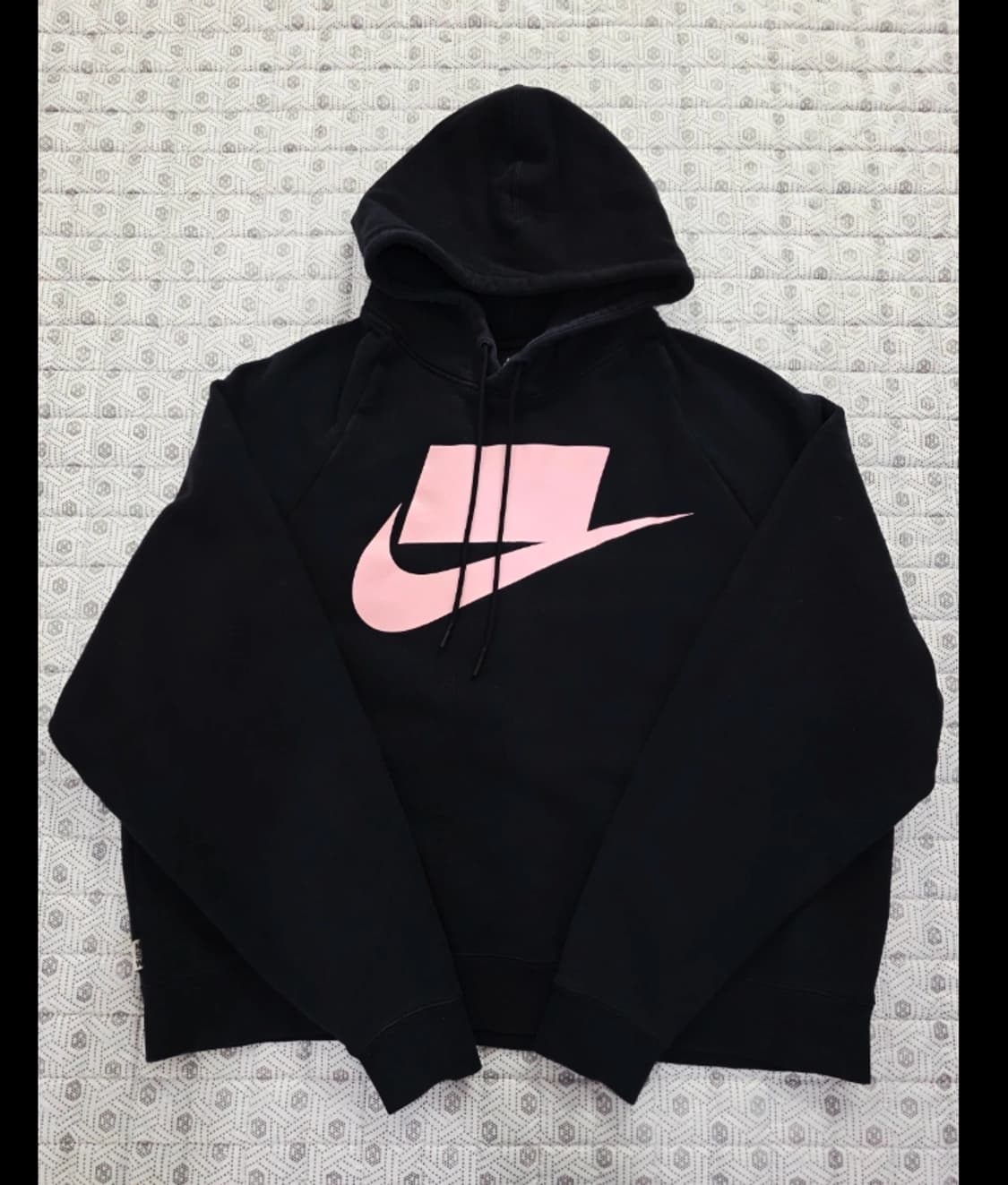 나이키 NSW 무지 후드티 XL 블랙 상품이미지2