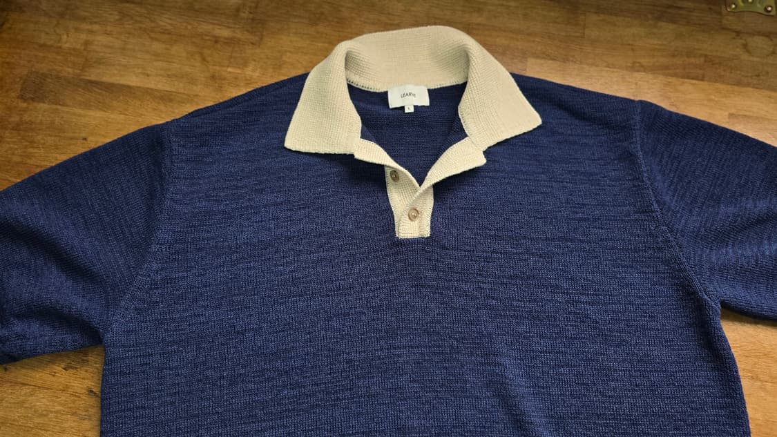 새상품) 르아브 반팔 코튼 니트  XL  상품이미지2