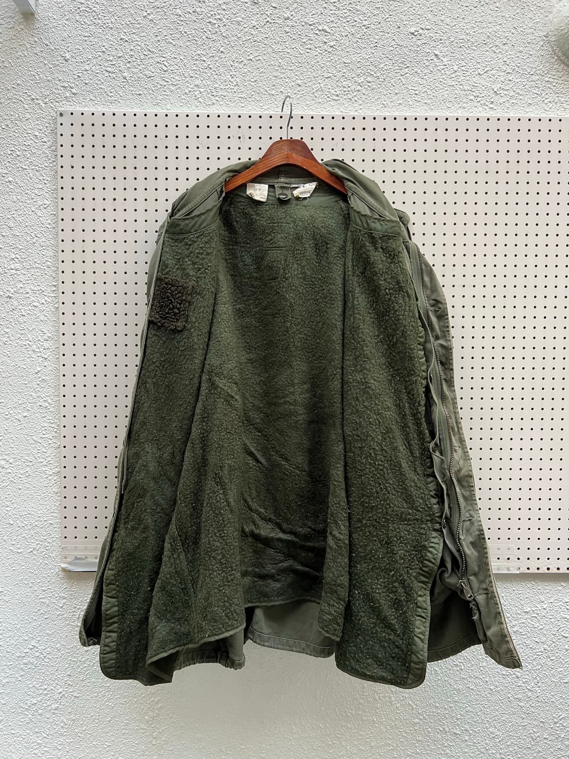 70/80s FRENCH ARMY M-64 MILITARY 개파카 상품이미지10