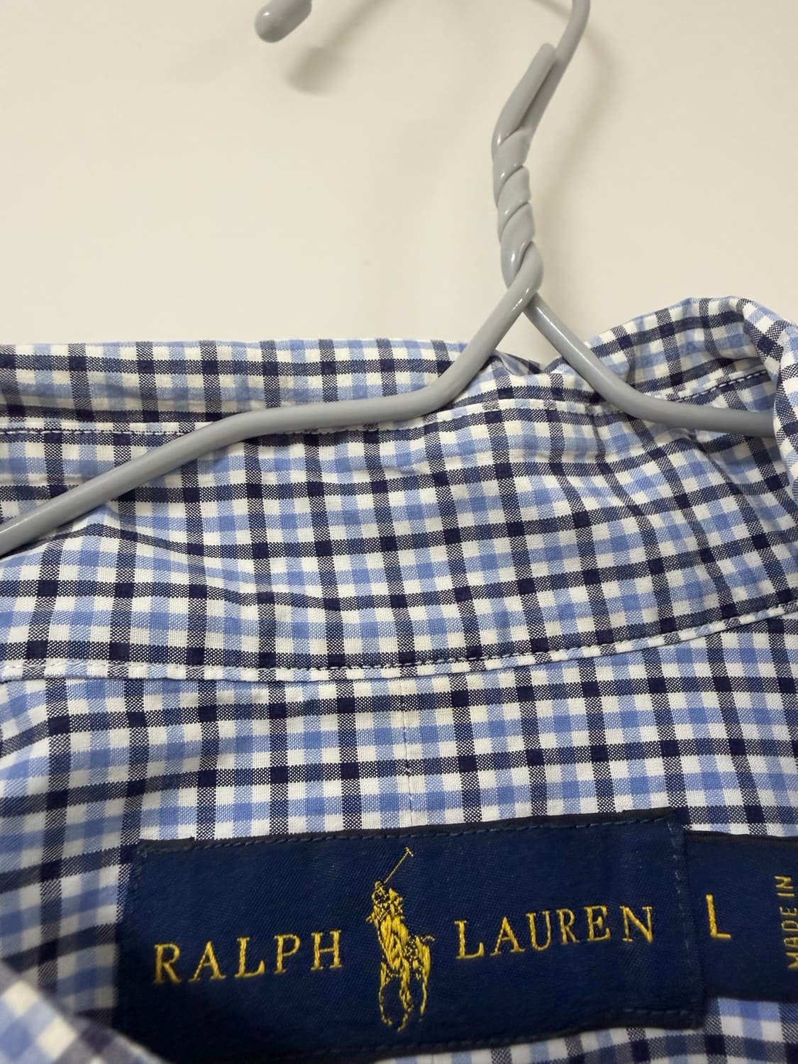 폴로 랄프로렌 체크 셔츠 L 상품이미지8